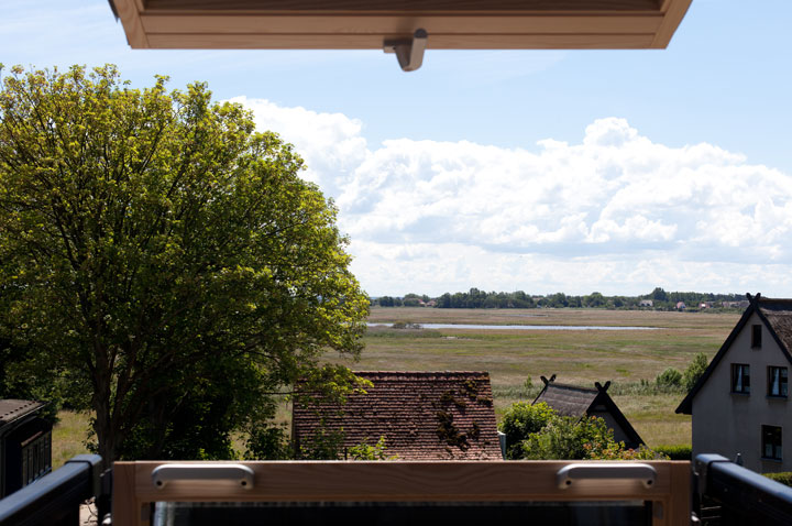 Aussicht aus dem Dachbalkon